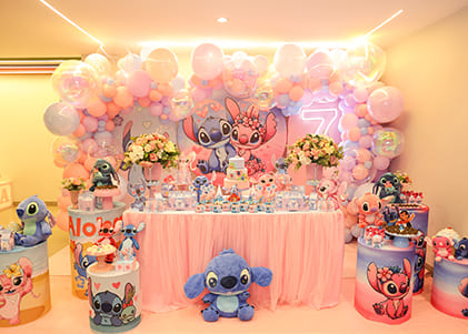 imagem de uma festa de aniversário